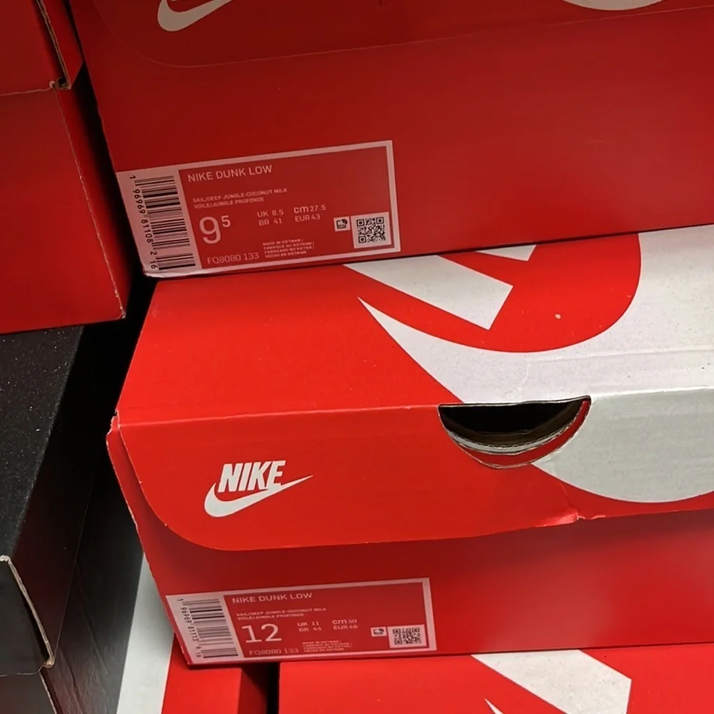 Sz Various NIKE DUNK LOW ATHLETIC DEPARTMENT CASUAL SHOES